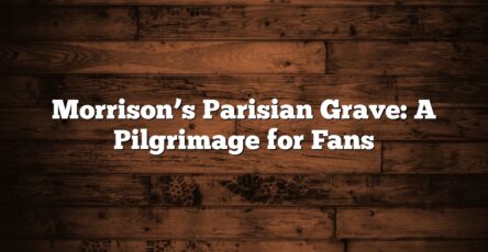 Morrison’s Parisian Grave: A Pilgrimage for Fans