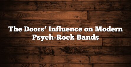 The Doors’ Influence on Modern Psych-Rock Bands