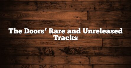 The Doors’ Rare and Unreleased Tracks