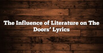 The Influence of Literature on The Doors’ Lyrics