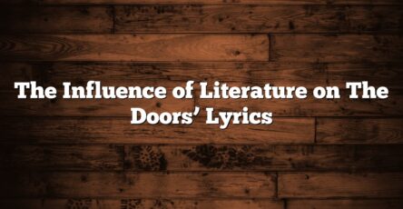 The Influence of Literature on The Doors’ Lyrics